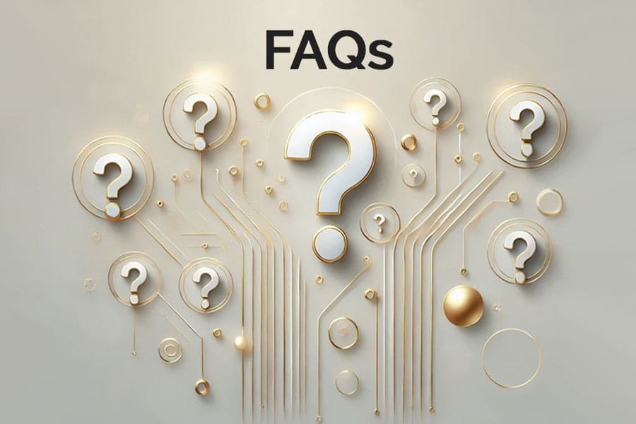 FAQs - frequently asked questions - Fragezeichen