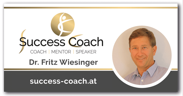 Success Coach Vcard - Coach Mentor Speaker