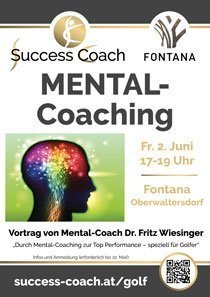 Plakat Mental-Coaching Vortrag Fontana